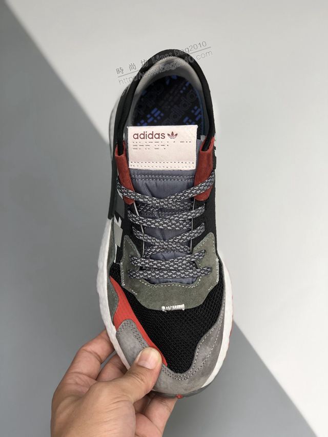 Adidas鞋 QIP-XHB-091807 阿迪達斯2019 Boost聯名夜行者 復古跑鞋 男女同款  hdx13318